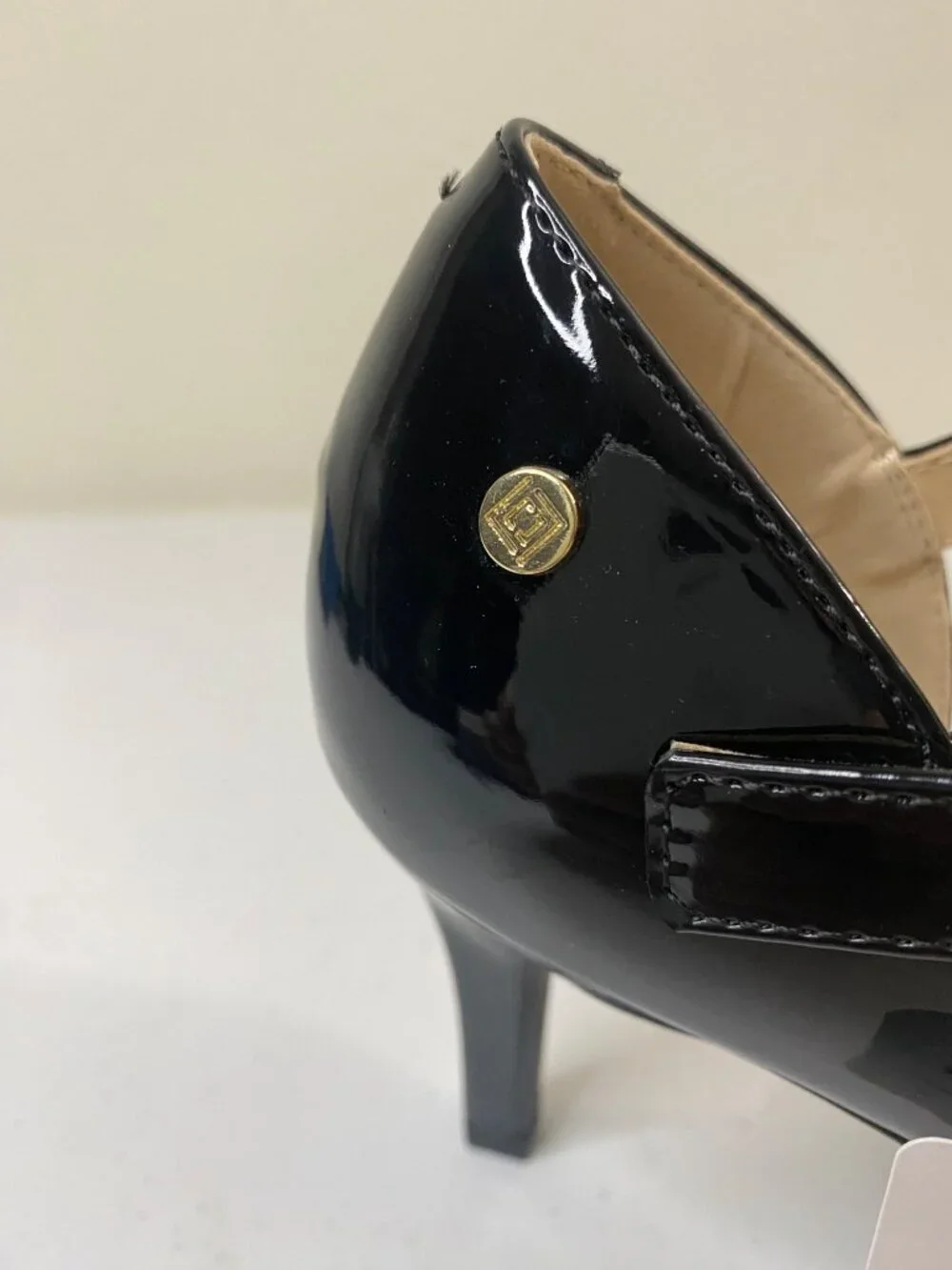 Liz Claiborne Womens Kiara Stiletto Heel Pumps, 7 Medium, Black - Picture 8 of 16